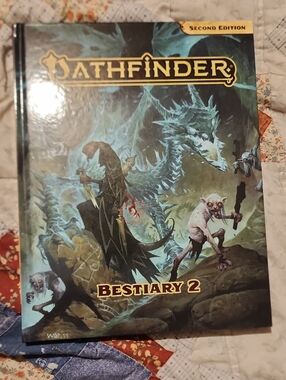 Pathfinder Bestiary 2 Second Edition Hardcover